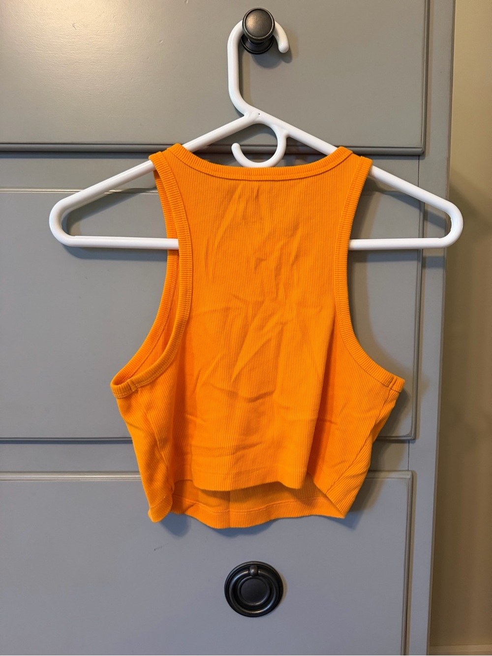 wild fable Orange Ribbed Cropped Tank - Racerback - Picture 4 of 4